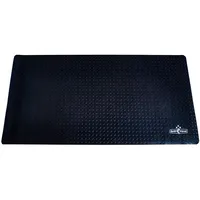 Grillfürst Bodenschutzmatte 80 x 160 cm Polyvinylchlorid schwarz