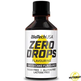 BIOTECH USA Zero Drops Geschmackstropfen, 50 ml Flasche, Karamell