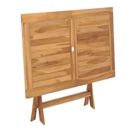 vidaXL Gartentisch Klappbar 120 x 70 x 75 cm Braun