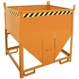 Bauer Südlohn Silobehälter SGS 75, lackiert, Gelborange