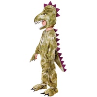 Bristol Novelty CC275 Dinosaurier Kostüm, grün, 128 cm