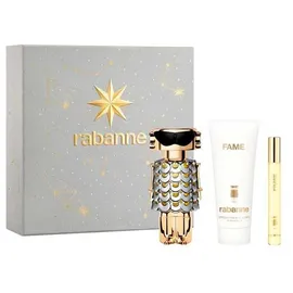 Paco Rabanne Fame Eau de Parfum 80 ml + Body Lotion 100 ml + Eau de Parfum 10 ml Geschenkset 2022