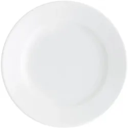 KAHLA 573447A90057C Pronto Frühstücksteller 20,5 cm | weißer Beilagenteller aus Porzellan