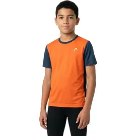 Head Racket Head Slice T-Shirt Boys, Campfire orange - 128