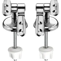 CORNAT WC-Sitz-Scharnier mit Befestigung, für Polyresine Sitze, 1 Stück,