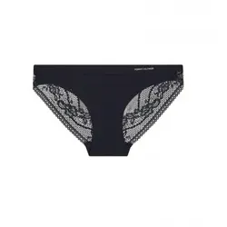 Tommy Hilfiger für Damen. UW0UW02465 Exklusive Slips Logo navy (L), Heimtextilien, Nylon, Marine
