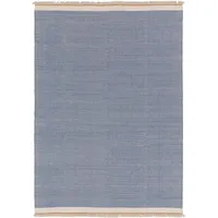 benuta Karla Wollteppich 80 x 120 cm Blau