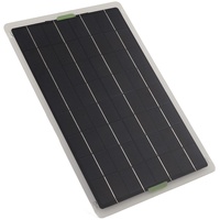 Solar Erhaltungsladegerät, 20W 12V Solarpanel Autobatterieladegerät, Tragbares Solarbatterieladegerät und Erhaltungsstrom-Backup-Kit mit Batterieclip-Adapter für Auto, Wohnmobil, Boot, Automobil