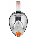 Ocean Reef Aria Classic Schnorchelmaske - Black / Frosted White - L-XL