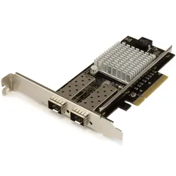 StarTech.com 10G Network Card - 2x 10G Open SFP+ Multimode LC Fiber Connector -