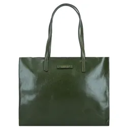 The Bridge Shopper Tasche Leder 36 cm  grün