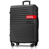 cocoono Larnaka 4-Rollen 78 cm / 100 l grau/schwarz