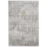 Novel Webteppich Gravina, Beige, Grau, Textil, Struktur, rechteckig, 160x230 cm, pflegeleicht, Teppiche & Böden, Teppiche, Webteppiche