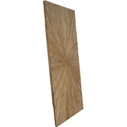 SIT Möbel Tischplatte Teak natur | L 100 x B 180 x 5 cm |Teak natur | 07180-01 | Serie TOPS & TABLES