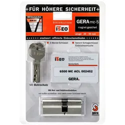 ISEO Schließzylinder Gera Mc-5 magnet-gesichert, Länge = 30-40, mit 5 Schlüsseln