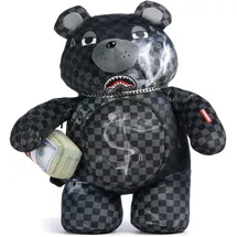 Sprayground Sip N’ Smoke Moneybear Grau/Rot/Schwarz/Weiß
