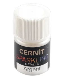 Cernit Pigmentpulver 5g Modelliermasse Silber