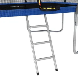 vidaXL Trampolin Set 335 x 244 cm inkl. Sicherheitsnetz blau
