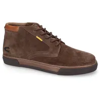 camel active Sneaker, Freiteitschuh, Schnürboots, High Top Sneaker mit durchgehender Sohle braun 49 EU