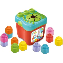 CLEMENTONI Soft Clemmy Sensorischer Eimer Mehrfarbig