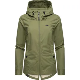 Ragwear Outdoorjacke "Monade Übergang", Damen, Gr. XL (42), gelb (gelbgrün), Obermaterial: 100% Polyester.