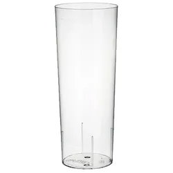 PAPSTAR 96 Gläser für Longdrinks, PS 0,3 l Ø 5,85 cm · 15,2 cm glasklar