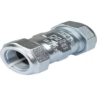 Gebo Temperguss-Klemmverbinder O, beidseitig zum Klemmen 42,4 mm für