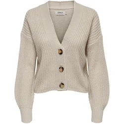 Only Damen Strickjacke ONLCAROLSPRING Grau 15211521 L
