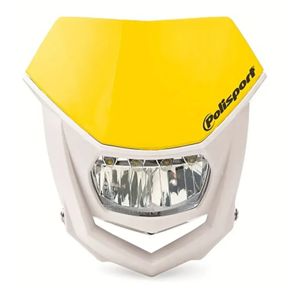 Polisport Off Road Halo Led Scheinwerfer - Yellow RM 01 / White - One Size