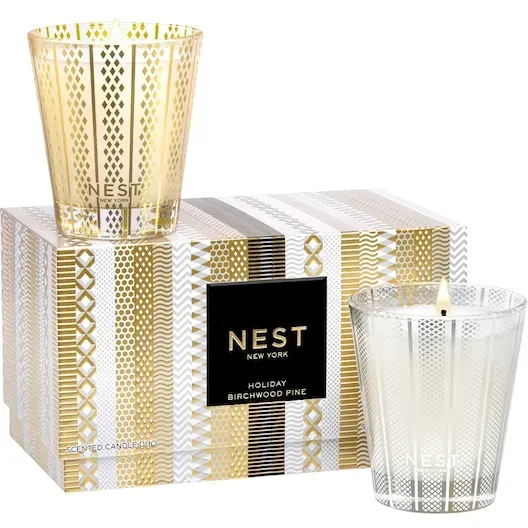 NEST-NEW-YORK Raumduefte DuftkerzenHoliday & Birchwood Pine Classic Candle Set Holiday Classic Candle + Birchwood Pine Classic Candle 230 g (373,91 € / 1 kg)
