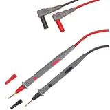 Peaktech TKS-8, ; Messleitung, 2 mm Prüfspitze und Schutzkappen, rot ; schwarz