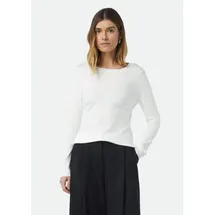 Comma, Strickpullover, weiß, 40