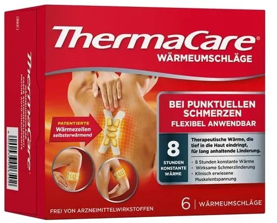 ThermaCare ® Wärmeauflagen bei punktuellen Schmerzen