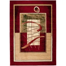 Tapiso Teppich, Rot, Beige, Textil, 300x400 cm, Teppiche & Böden, Teppiche