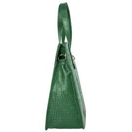 Cluty Henkeltasche Leder Green