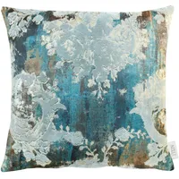 APELT Dekokissen »Smaragd« Kissenhülle mit Füllung, 1 Stück, blau