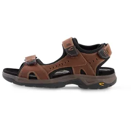 CAMEL ACTIVE Ledersandale Herren Braun 42