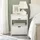 SoBuy Nachtschrank FRG258 45 x 38 x 55 cm Weiß
