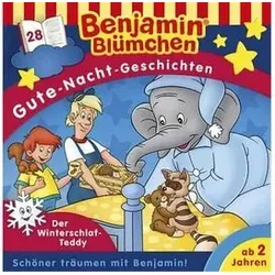 BUSCH 425038 CD Benjamin Blümchen Gute-Nacht-Geschichten 28: Der Winterschlaf-Teddy