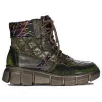 Maciejka Stiefeletten 06145-24/00-7 Grün Stiefelette grün 36 EU