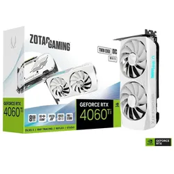 Zotac Gaming GeForce RTX 4060 Ti Twin Edge OC White Edition | 8GB GDDR6