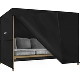 MEHEGAP MEELOTOP Hollywoodschaukel Abdeckung 3-4 Sitzer, 212x153x153cm