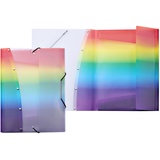 VELOFLEX Sammelmappe Rainbow DIN A4 Motiv