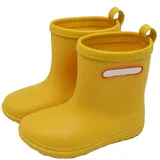 LOIJMK Gummistiefel Für Kinder Mädchen Stiefeletten Regenstiefel Rutschfest Outdoor Regenschuhe Kinderstiefel Leicht Flach Gummistiefel Regenstiefel Jungen Baby Gartenschuhe Rain Boots - 16 EU