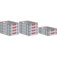Proregal 10x Eurobox NextGen Color | HxBxT 12x40x60cm |