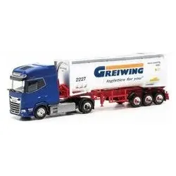 HERPA 315821 1:87 DAF XG+ Drucksilo-Sattelzug 