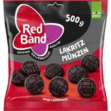 Red-Band Lakritz Lakritz Münzen, würzig, ohne künstliche Farbstoffe, 500 g
