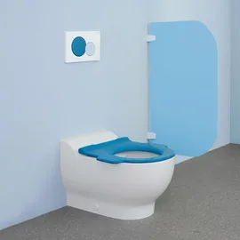 Geberit Bambini Stand-WC mit WC-Sitz Weiß KeraTect