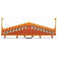 WAGO 727-136 Potenzialklemme 7.62mm Zugfeder Orange