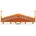 WAGO 727-136 Potenzialklemme 7 62mm Zugfeder Orange